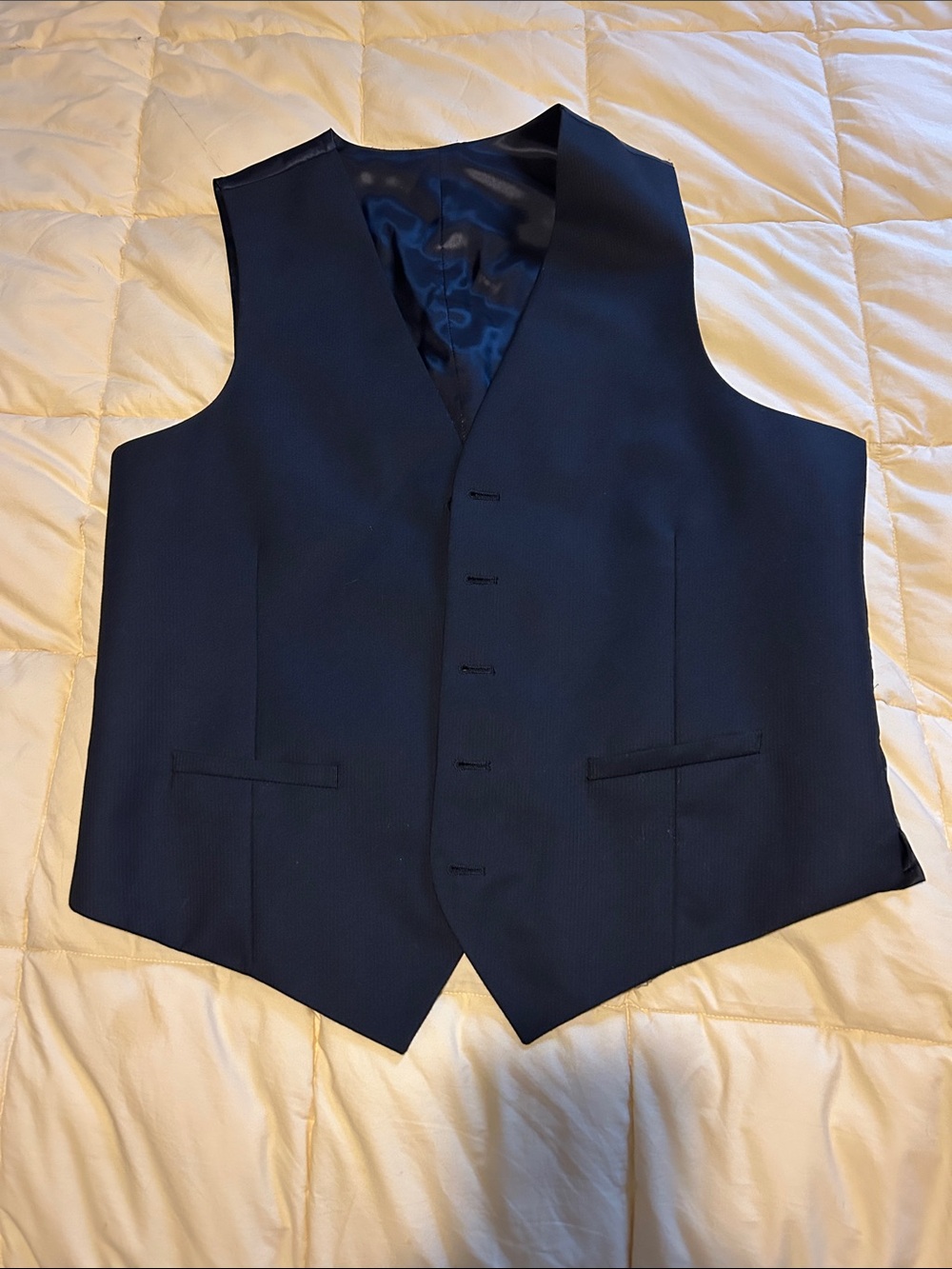 Classic Black Men's Dress Vest
